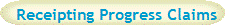 Receipting Progress Claims